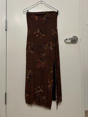 Urban Outfitters Strapless Midi Dress